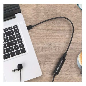 میکروفون یقه ای با سیم سارامونیک مدل LavMicro+ DC رابط Type-C - Lightning - USB